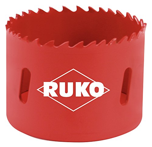 RUKO 106017 Yüksek Hızlı Çelik Bi-Metal Delik Testere, 11/16