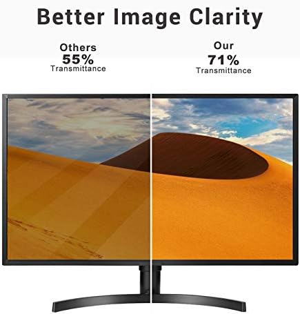 22 inç Bilgisayar ekran koruyucu filtresi-16:10 En Boy oranı geniş ekran monitör için uygundur-Mavi ışık filtresi - Parlama Önleyici