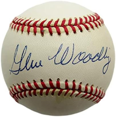 Gene Woodling İmzalı OAL Beyzbol New York Yankees JSA İmzalı Beyzbol Topları