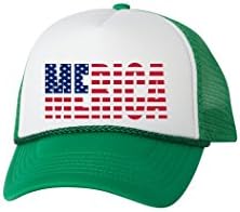 Komik şoför şapkası Amerika Merica beyzbol şapkası Retro Vintage Vatansever ABD Bayrağı Amerika