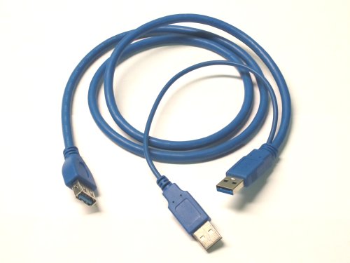 Mikro SATA Kabloları USB 3.0 A Erkek Y Kablosu Dişi Konnektör Kablosu