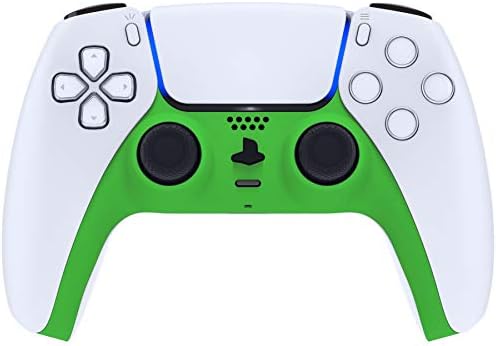 eXtremeRate Yeşil Yedek Tam Set Düğmeleri Touchpad Dekoratif Trim Kabuk ile Uyumlu ps5 Denetleyici BDM-030-Denetleyici Dahil DEĞİLDİR