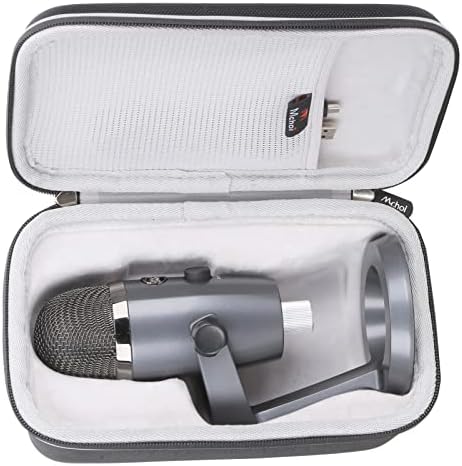 Mchoı Sert EVA Seyahat Çantası Mavi Yeti Nano Premium USB mikrofon( Yeni Sürüm), SADECE KASA
