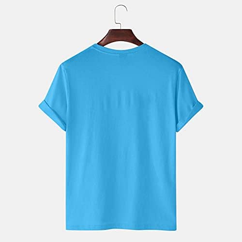 Fit Kırpılmış Streç T-shirt Erkek Rahat Bahar Kısa Kollu Polyester Üst 3D sıfır yaka bluzlar Erkekler