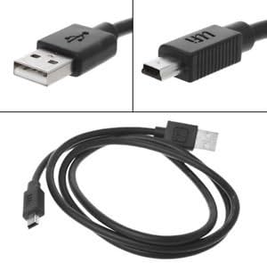 Çoğu D Serisi SLR için Yedek uyumlu USB kablosu kablosu kablosu (görüntü aktarımı için) ve ana kablolarla Coolpix dijital fotoğraf