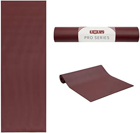 RORU Concept PRO Serisi Yoga Matı Kalın Kaymaz, 5 mm (0,2 inç), Yoga Stüdyoları ve Oteller için, Büyük 68 x 24 inç, Yoga Matı Kaymaz,
