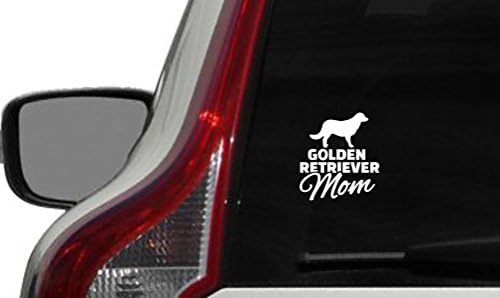 Golden Retriever Anne Sürüm 3 Araba Vinil Sticker Çıkartması Tampon Sticker Oto Arabalar Kamyonlar için Cam Özel Duvarlar Windows İpad