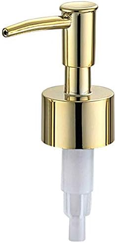 Pompaları Losyon Sabun Pompası Yedek Sabun ve losyon dispenseri Pompaları Mutfak Banyo Tezgah Şişeleri Parlak Altın 2 Adet