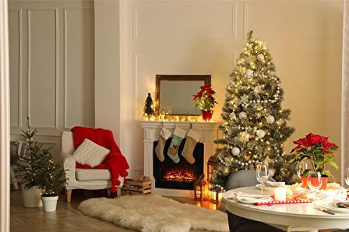 Caroline Hazineleri BB4143CS Merry Christmas Ağacı Mastiff Noel Çorap, Şömine Asılı Çorap Noel Sezon Parti Dekor Aile Tatil Süslemeleri,