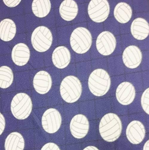 Pico Tekstil Volleyballs Mor Polar Kumaş - 3 Metre Cıvata / Çoklu Koleksiyon-Stil 1072