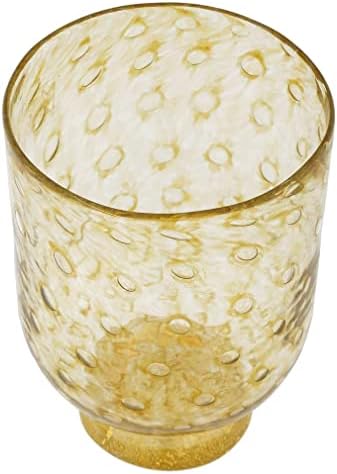 GlassOfVenice Serenissima Murano Cam Bardak-Altın Kahverengi