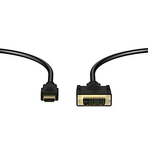 HDMI-DVI-D 24 + 1 Pin Monitör Ekran Adaptör Kablosu Erkek / Erkek HD HDTV 5 FT