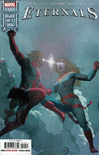 Ebediler (5. Seri) 10 VF / NM; Marvel çizgi romanı / Kaptan Marvel