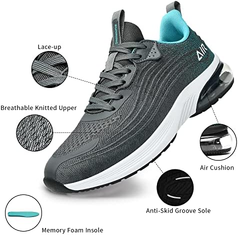 IIV Erkek Hava Koşu Ayakkabıları Rahat Tenis Yürüyüş Atletik Spor Ayakkabı Moda Hafif Sneakers Üzerinde Kayma