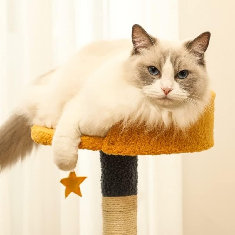 WODMB Pet Tırmanma Çerçevesi Çok Fonksiyonlu Kedi Tırmanma Rafı Kedi Tırmalama Panosu Komik Kedi Malzemeleri (Renk: A, Boyut : Bir