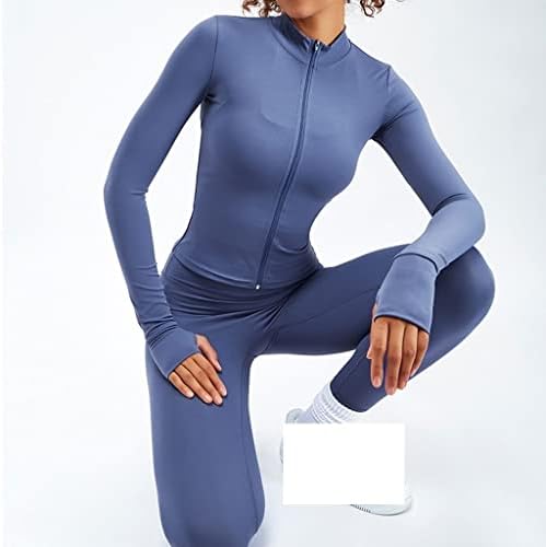 CCBUY Yoga Seti Dikişsiz Spor Giyim Egzersiz Spor Kadın spor takımları Kadın Giysileri Eşofman Setleri Push Up (Renk : B, Boyutu :