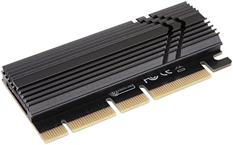 Maılıya M. 2 Nvme PCIe 3. 0x16 Adaptörü ile Soğutucu Çözümü M. 2 SSD(M Anahtar) 2280/2260/2242/2230 (E602)