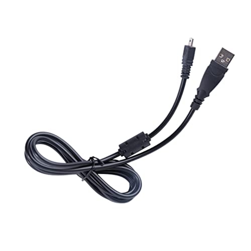 Furlet USB şarj aleti PC şarj veri senkronizasyon kablosu ile Uyumlu Cybershot DSC-W830 Kamera
