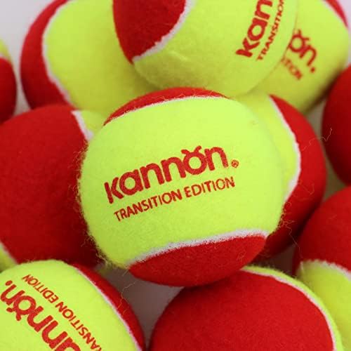 Çocuklar için kırmızı Tenis Topları - %75 Düşük Sıkıştırma Aşaması Yeni Başlayanlar için 3 inç Çocuk Tenis Topu Gençlik Çocuklar Eğitim