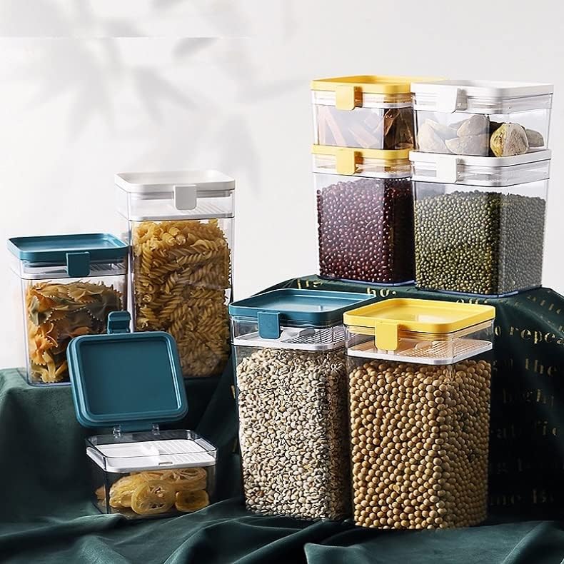 SDGH Gıda Dağıtım Kabı Tahıl saklama kavanozları Mühürlü Gıdalar saklama kutuları Konteynerler mutfak düzenleyici Araçlar