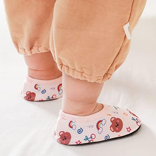 Toddler Yaz Ayakkabı Toddler Alt Karikatür Çorap Zemin Ayakkabı Çocuklar için Kaymaz Çorap Bebek Yaz Çorap Bebek Örgü Bahar Ayı Yumuşak