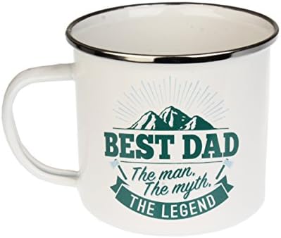 En İyi Adam Kupaları-Kişiselleştirilmiş Kahve Kupaları-Dış Mekan Emaye Kupa-Çocuklar için Kamp Çay Bardağı veya Kahve Kupası-Komik
