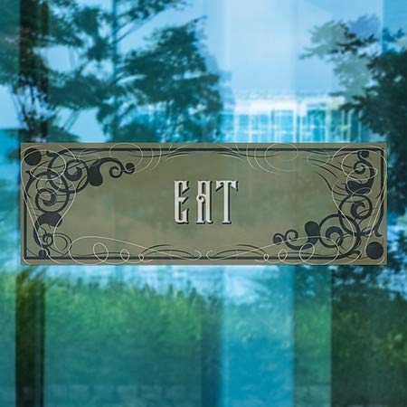 CGSıgnLab / Eat-Viktorya Dönemi Gotik Pencere Kaplaması / 36x 12