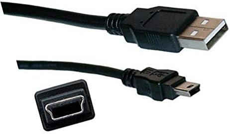ANRANK UC2092AK USB Sync veri şarj cihazı kablo kordonu Tomtom XL XXL N14644 GO 920 930 720 GPS, Siyah