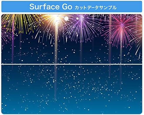 ıgstıcker Çıkartması Kapak Microsoft Surface Go/Go 2 Ultra İnce Koruyucu Vücut Sticker Skins 013803 Havai Fişek Renkli