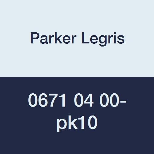 Parker Legris 0671 04 00-pk10 Legris 0671 04 00 Sinterlenmiş Bronz Susturucu, Geçmeli Tip, 4 mm Boru OD (10'lu Paket)