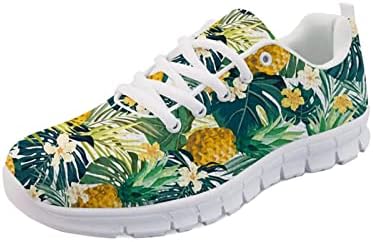Forchrınse Hawaiian Ebegümeci Yaprakları Hafif koşu ayakkabıları Kaymaz Yumuşak yürüyüş ayakkabısı Rahat spor ayakkabı