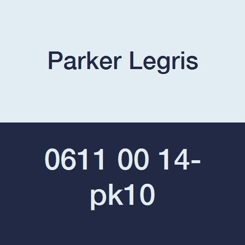 Parker Legris 0611 00 14-pk10 Legris 0611 00 14 Polietilen Susturucu, 1/4 NPT Erkek (10'lu Paket)