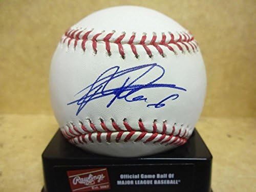 Reegie Corona New York Yankees Prospect Venezuela, coa İmzalı Beyzbol Toplarıyla ML Beyzbol İmzaladı