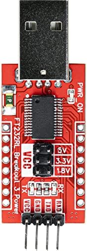 risingsaplings FT232RL kesme panosu Kolay Anahtarlama 1.8 V 3.3 V 5V Tip A Erkek USB TTL Seri Dönüştürücü Adaptör