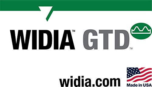 WIDIA GTD GT725023 Zafer GT72 HP Musluk, Fiş Pah, Sağ El Kesimi, Sol El Sarmal, 2 Flüt, 5/16-24, HSS-E, Kalay + CRC / C Kaplama