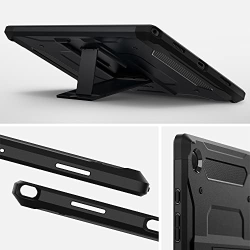 Galaxy Tab A8 10,5 inç Kılıf için Tasarlanmış Spigen Tough Armor Pro (2022) - Siyah