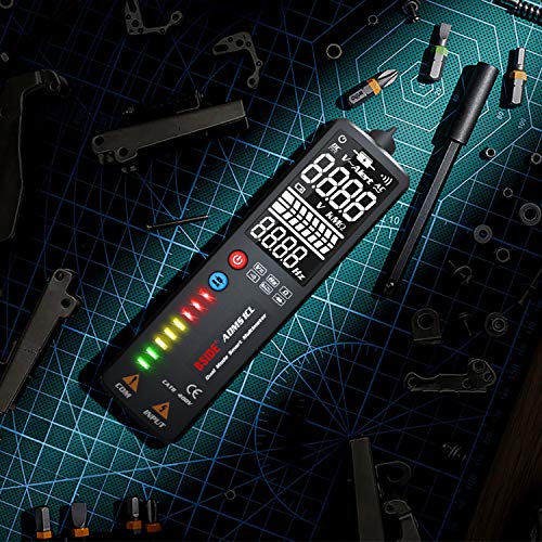 BSIDE EBTN LCD Multimetre 3-Line Ekran True RMS Otomatik Değişen Cep Dijital Voltmetre Direnç Frekans Süreklilik Gerilim V-Uyarısı