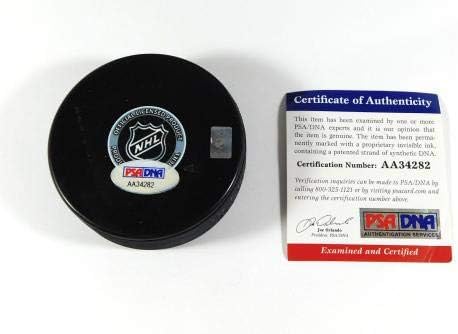 Valtteri Filppula İmzalı NHL Hatıra Hokey Diski Yıldırım PSA / DNA Otomatik İmzalı NHL Diskleri