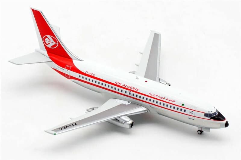 Uçak 200 HAVA Cezayir Boeing 737-200 için 7T-VEC Standı ile Sınırlı Sayıda 1/200 DİECAST Uçak Önceden Yapılmış Model