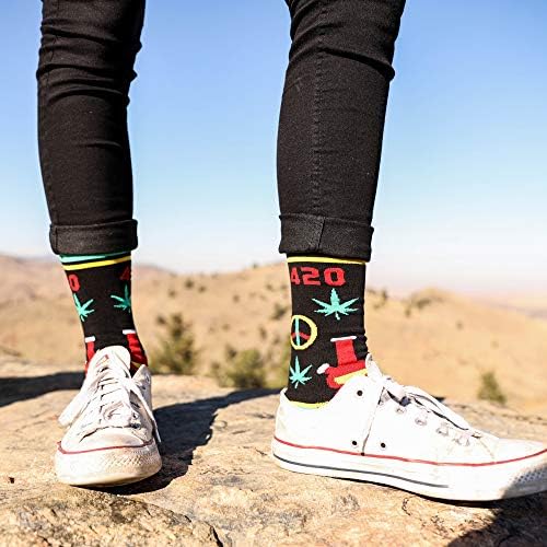 Eğlenceli Tasarımlı Erkekler ve Kadınlar için Lavley Komik Çoraplar-Her Şeye Sahip Erkekler için Yenilik Hediyesi