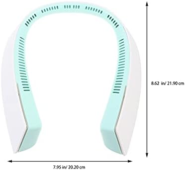 INOOMP Bladeless Boyun Fanı USB Şarj Boyun Asılı Fan Pratik Hava Soğutucu Dilsiz Fan