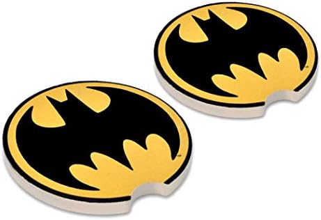 SuperHeroStuff Batman 813431 Batman Sembolü Emici Araba Bardak Altlığı