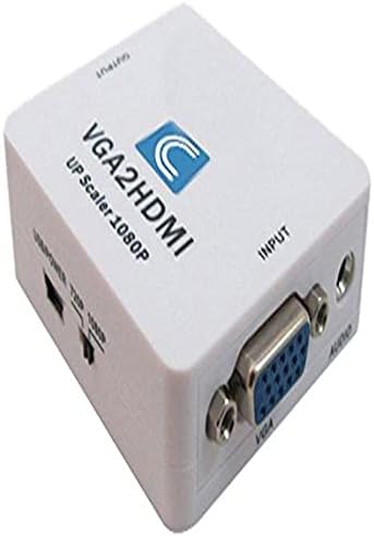 Kapsamlı Kablo VGA HDMI ve Ses Ölçekleyici Dönüştürücü Kutusu VGA2HD01