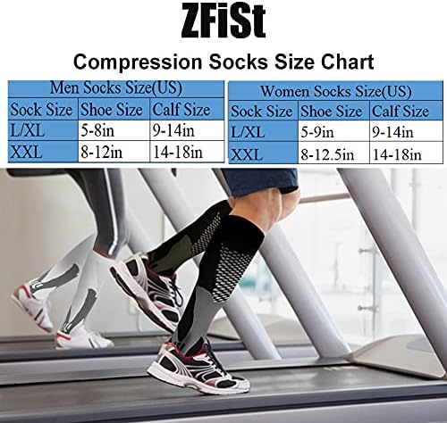 ZFıSt 2/5 Kompresyon Çorabı 20-30mmhg Hemşire Çorabı Ödem Varis