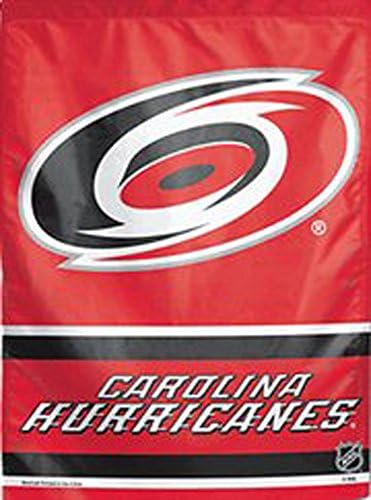 WinCraft NHL Carolina Hurricanes Bahçe Bayrağı, 11x 15, Takım Rengi