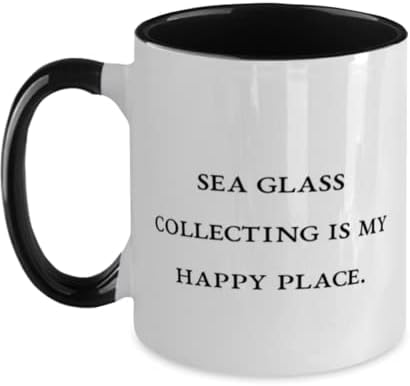 Gag Deniz Camı Toplama İki Tonlu 11oz Kupa, Deniz Camı, Arkadaşlar için Hediyeler, Arkadaşlardan Hediye, Komik deniz camı toplama kupası,