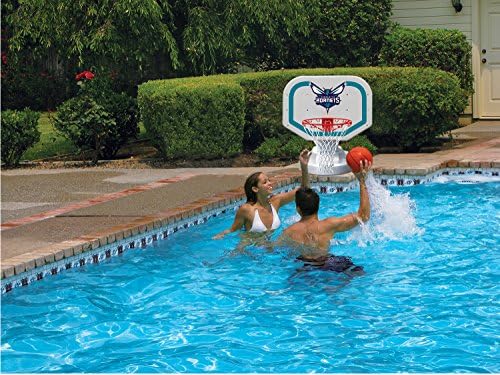 Poolmaster 72903 Charlotte Hornets NBA ABD Yarışma Tarzı Havuz Başı Basketbol Maçı