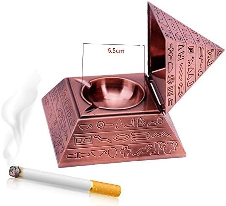 SHYPT Yaratıcı Moda Piramit Küllük, sigara Kül Tablaları Taşınabilir Rüzgar Geçirmez kül tablası Puro Kül Tutucu Fincan / Kapalı Açık