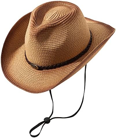 Jastore Çocuklar Yürümeye Başlayan Batı kovboy şapkası Yaz Plaj hasır güneş şapkası Cowgirl Şapka Kız Erkek