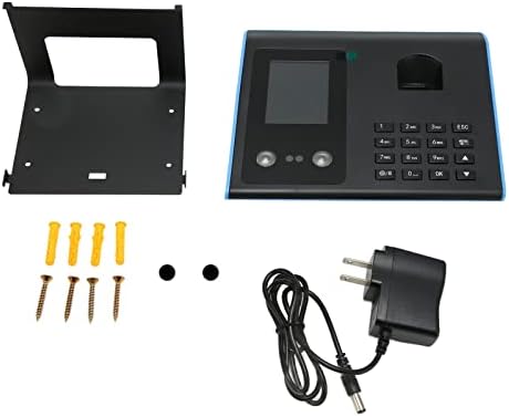 Biyometrik Yüz Çalışan Zaman Katılım Makinesi, Su geçirmez 5V 1A Yüz Parmak İzi Saat seyirci Makinesi Yüz Tanıma için Ücretsiz Yazılım
